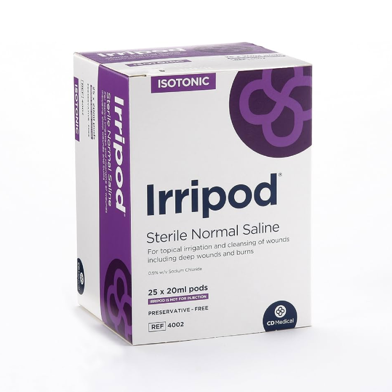 Irripod Sterile Saline Pods 20ml
