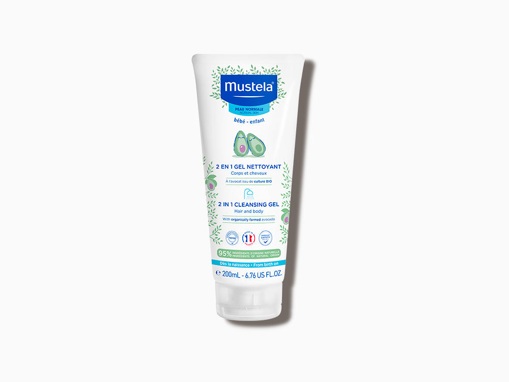 Mustela 2 in 1 Cleansing Gel 200ml