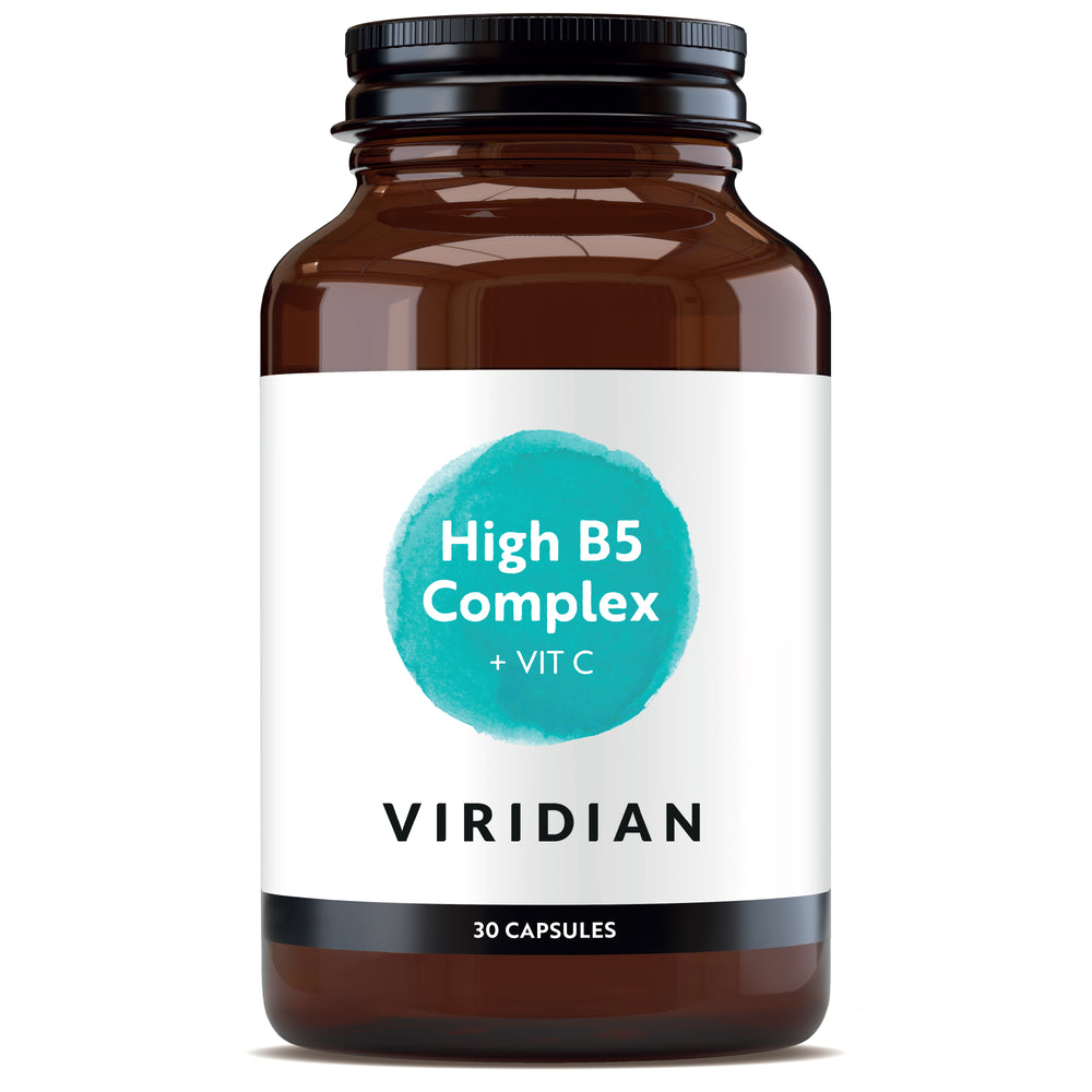 Viridian High B5 Complex + Vit C 90 Capsules