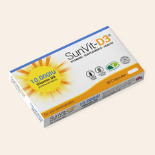 SunVit Vitamin D3 10,000IU 28 High Strength Weekly Capsules