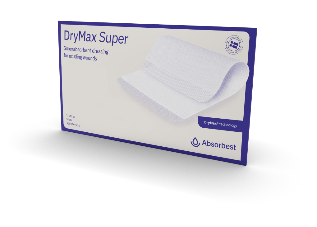 DryMax Super superabsorbent wound dressing 20cm x 30cm