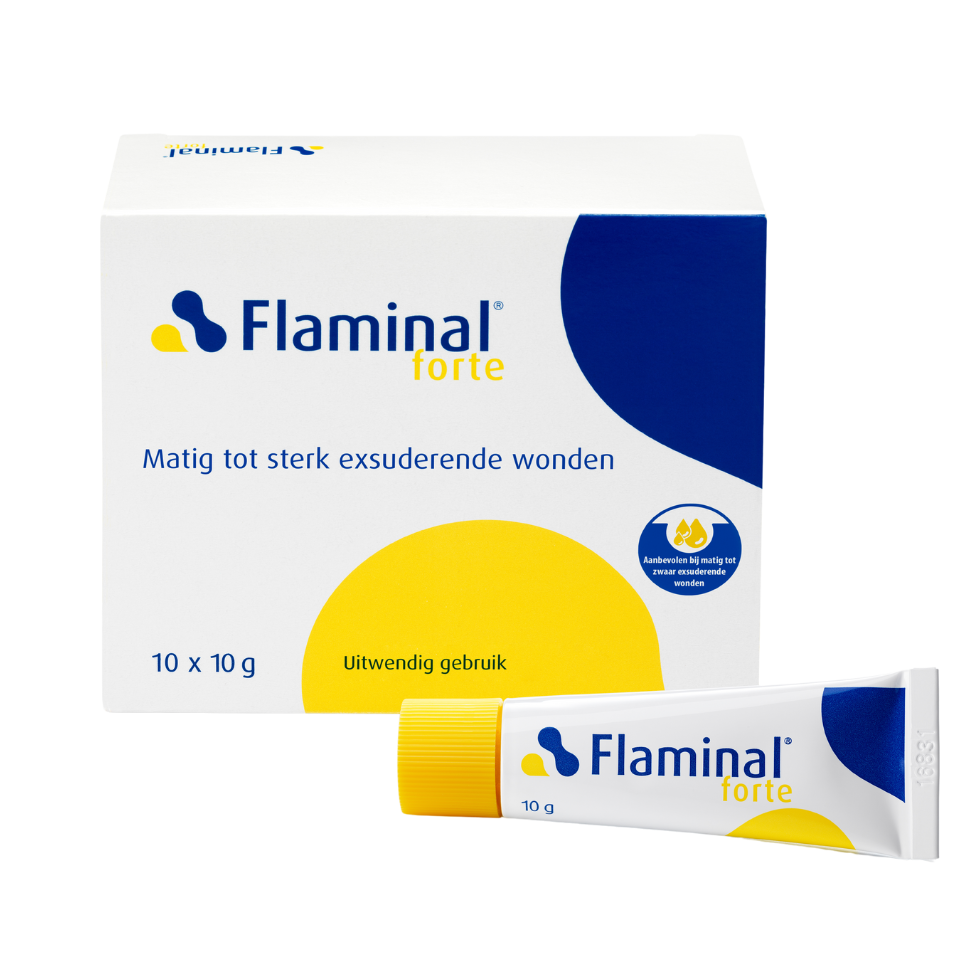 Flaminal Forte enzyme alginogel wound gel tube
