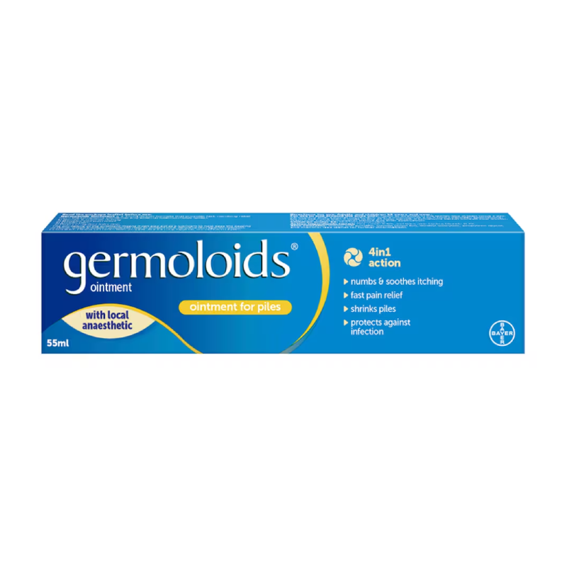 Germoloids 4 in 1 Triple Action Ointment