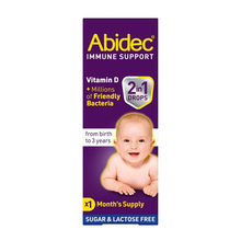 Abidec Immune Support Vitamin D Drops from Birth to 3 Years 7.5ml