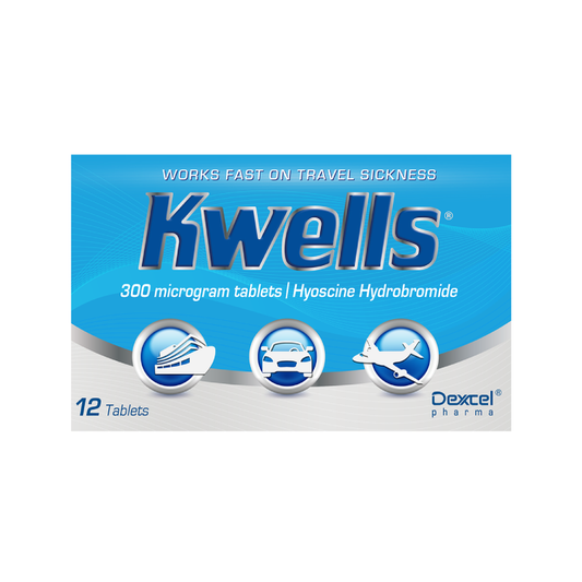 Kwells Travel Sickness 300 Microgram Tablets