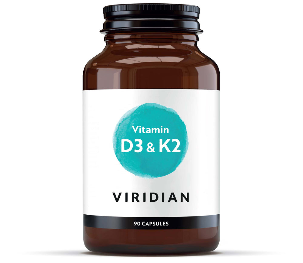 Viridian Vitamin D3 & K2 90 Capsules