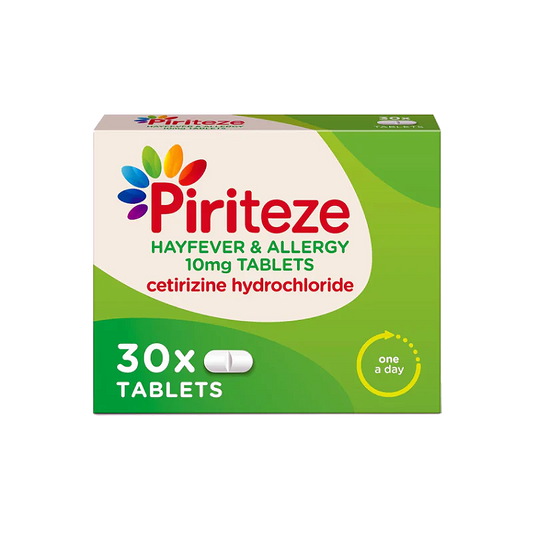 Piriteze Hayfever & Allergy 10mg Tablets