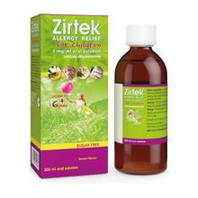 Zirtek Allergy Solution Cetirizine 200ml